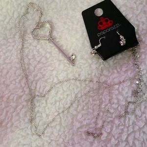 Necklace and earrings